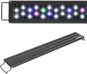 Aquarienlichter | LED-Aquariumlicht Vollspektrum für 18 bis 24 Zoll Fischbeckenlicht Süßwasserlicht Mehrfarbig