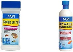 Aquarienwasserbehandlungen | Proper pH 7.0 Süßwasseraquarium Wasser pH-Stabilisator und Leitungswasseraufbereiter Aquarienwasseraufbereiter