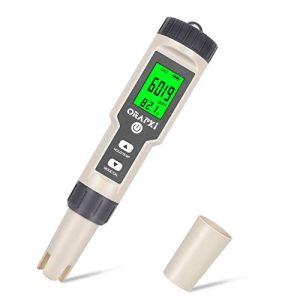 Aquarium-Hydrometer | Digitaler Salinitätsmesser für Salzwasser – Wasserdichter IP67 Salinitätsmesser mit ATC, großer Messbereich von 0-200 ppt, Salzwassertester für Meerwasser, Aquarien, marines Monitoring und Koi-Teiche.