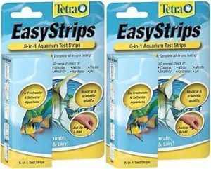 Aquarium-Testkits | Easystrips 6-in-1 Aquarium-Teststreifen, Wassertests (19542), (Packung mit 2)