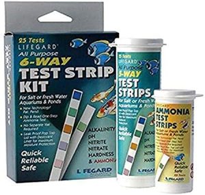 Aquarium-Testkits | Lifegard Teststreifen Aquaristik 6-Wege Allzweck-Testkit