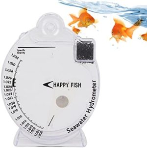 Aquarium-Testkits | Meeres-Hydrometer Salinitäts-Spezifischer Test Konzentration Aquarium-Testwerkzeug für Fischwasser Meeres-Salzwasser (#1)