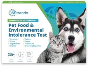 Aquarium-Testkits | Tiernahrung und Umweltempfindlichkeitstest, Sensitivitätstest für Hunde und Katzen zu Hause, Haarprobenentnahmeset, 395 getestete Artikel, Ergebnisse in 5 Tagen, geeignet für alle Altersgruppen und Rassen