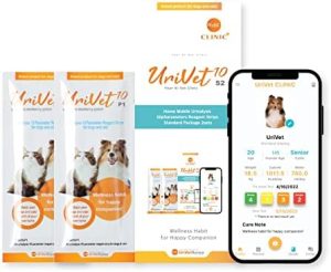 Aquarium-Testkits | Urivet1-S2 (Standardpaket 2 Sets), Mobiles Gesundheits-Checkup Urinanalysen-Teststreifen-Kit für Hunde & Katzen – Gesundheit und Wellness Pflege