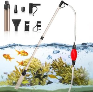 Aquariumreiniger | Aquarium-Siphon-Vakuumreiniger, multifunktionaler Fischtankreiniger, Aquarium-Schlammreinigungsset für Wasserwechsel, Sandreinigung