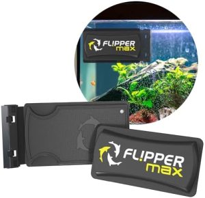 Aquariumreiniger | Flipper Magnetischer Aquarienglasreiniger & Fischbehälter Zubehör | Müheloser Algenentferner für Aquarien (Max)