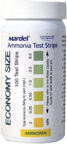 Aquarium-Testkits | Ammoniak-Teststreifen (Süßwasser), 1 Stück