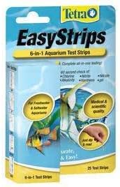 Aquarium-Testkits | Tetra Pond 19542 6-in-1 Easystrips Teststreifen 25 Stück