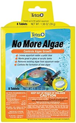 Aquariumreiniger | Keine Algen-Tabletten mehr, 8 Tabletten, kontrolliert Algen in Aquarien